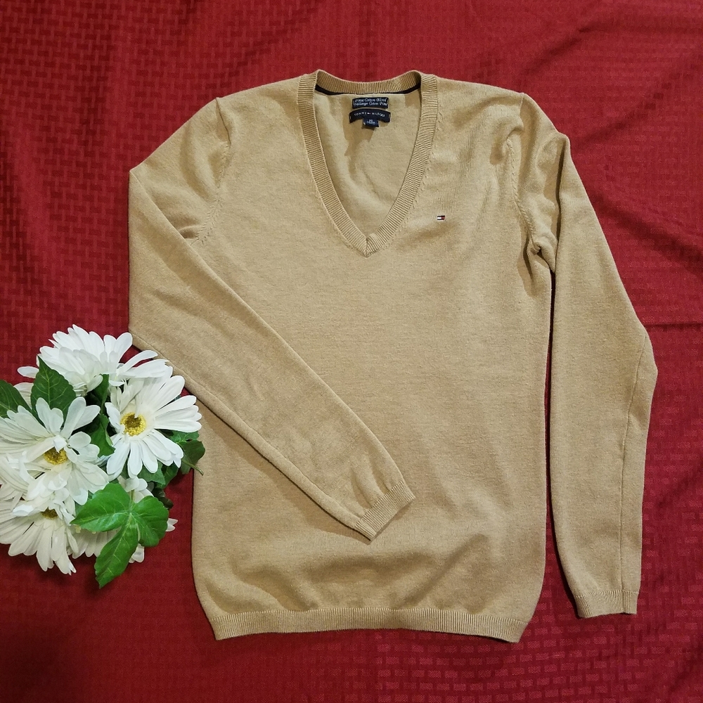 Tommy Hilfiger XS pima cotton blend sweater
